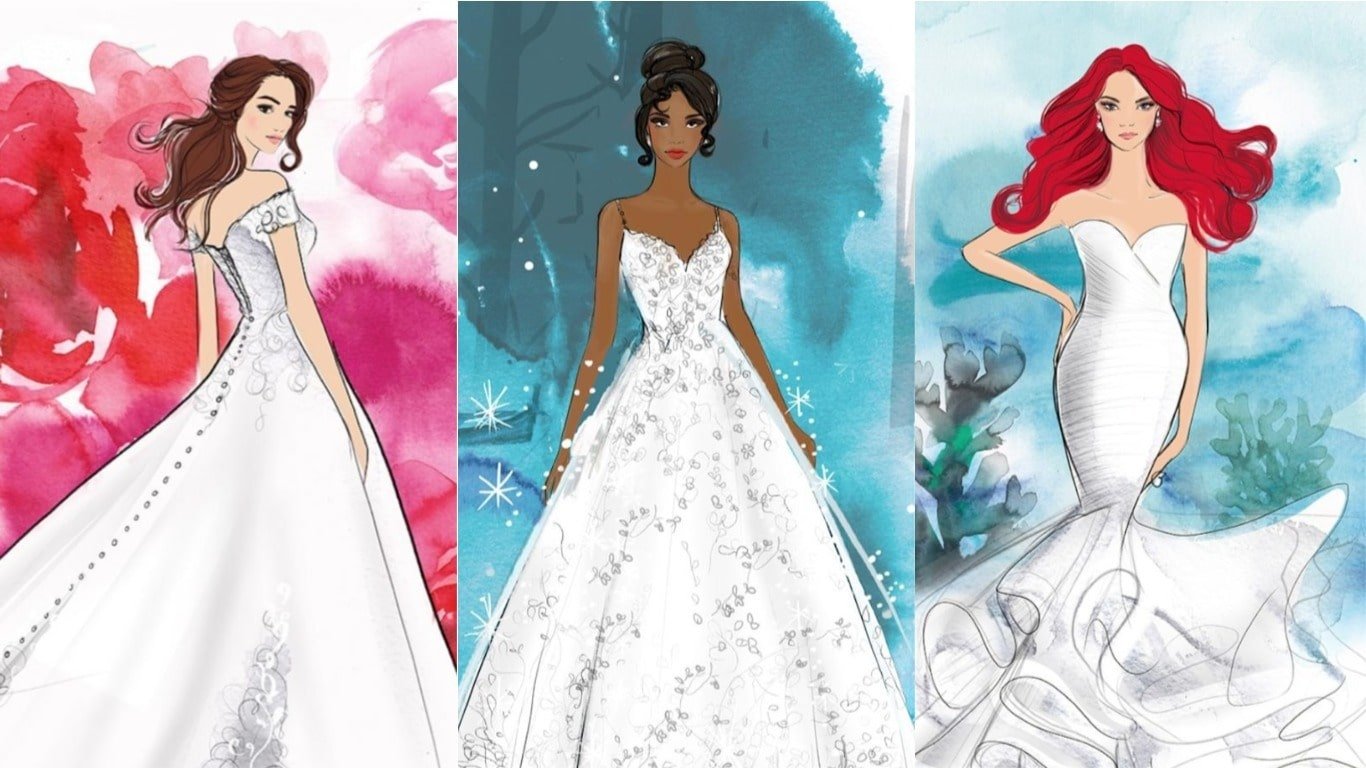 EFFEEDORA - robe de mariée Disney